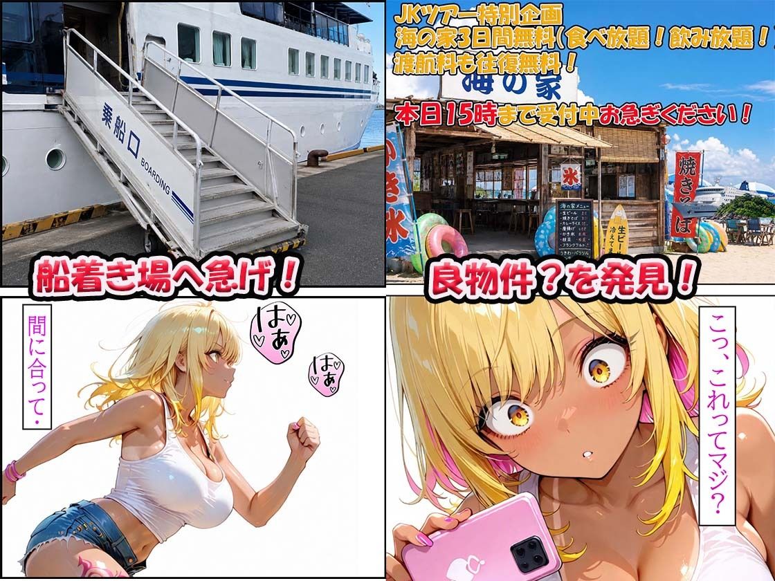 SEXアイランド日焼けギャルが夏のビーチで生ハメセックス サンプル画像3