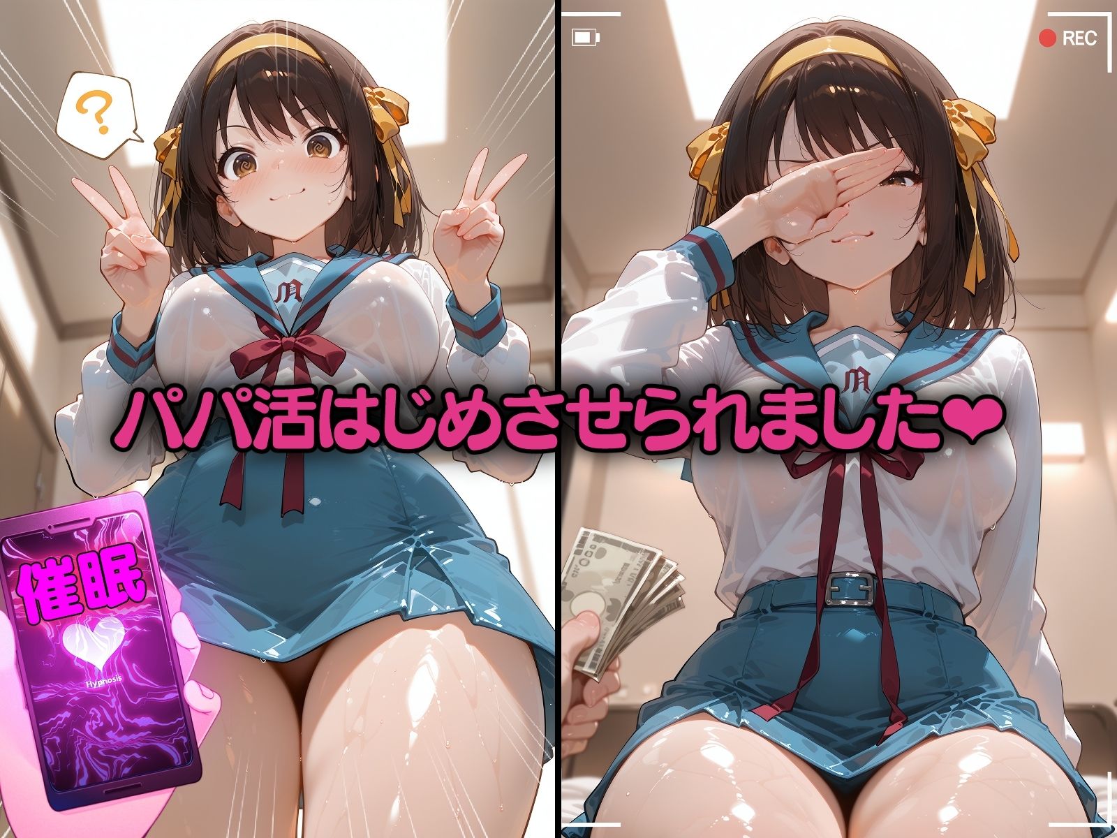 S●S団3人と催●で強●パパ活 無職ニートおじさん大暴れ！ サンプル画像1