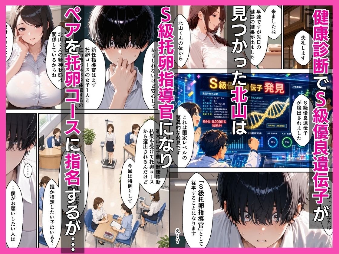 S級托卵指導官になった僕が強気ギャルに搾精指導する話 サンプル画像3