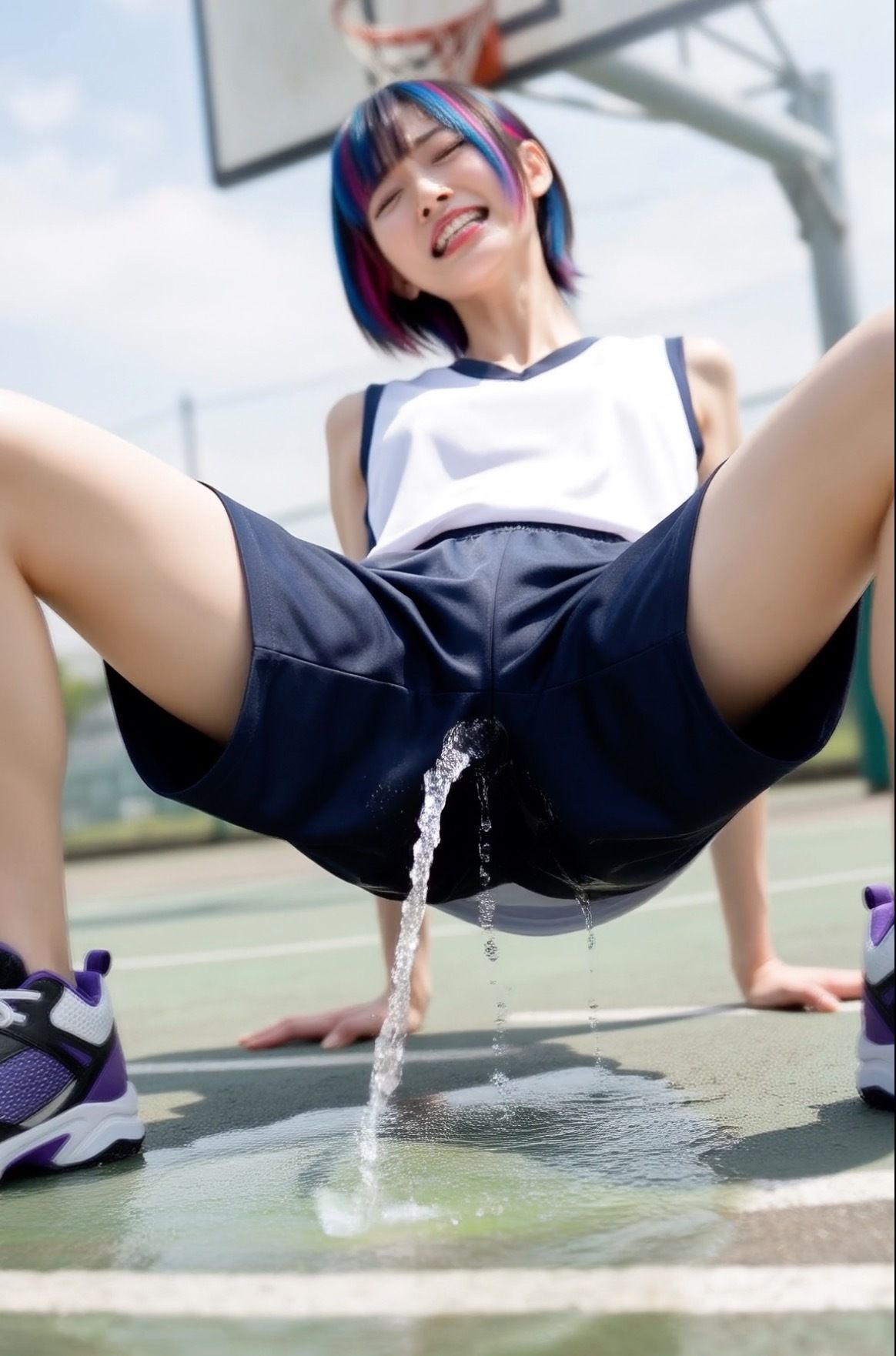 THE運動部Vol.2（着衣フェラ・オナニー・お漏らし） サンプル画像10