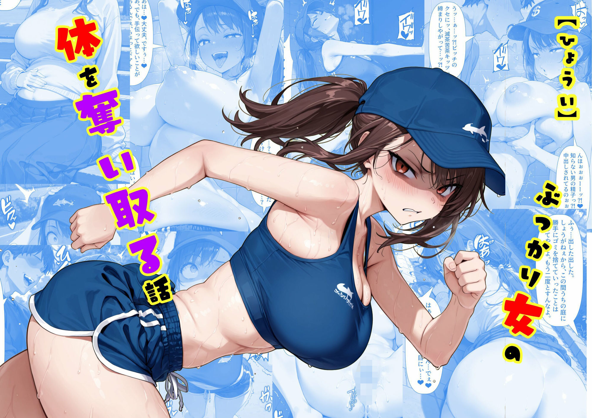 TS2作品セット  6（【人格排泄】童顔巨乳なあの子を人格ゼリーにしちゃって…・【憑依】ぶつかり女の体を奪い取る話） サンプル画像6