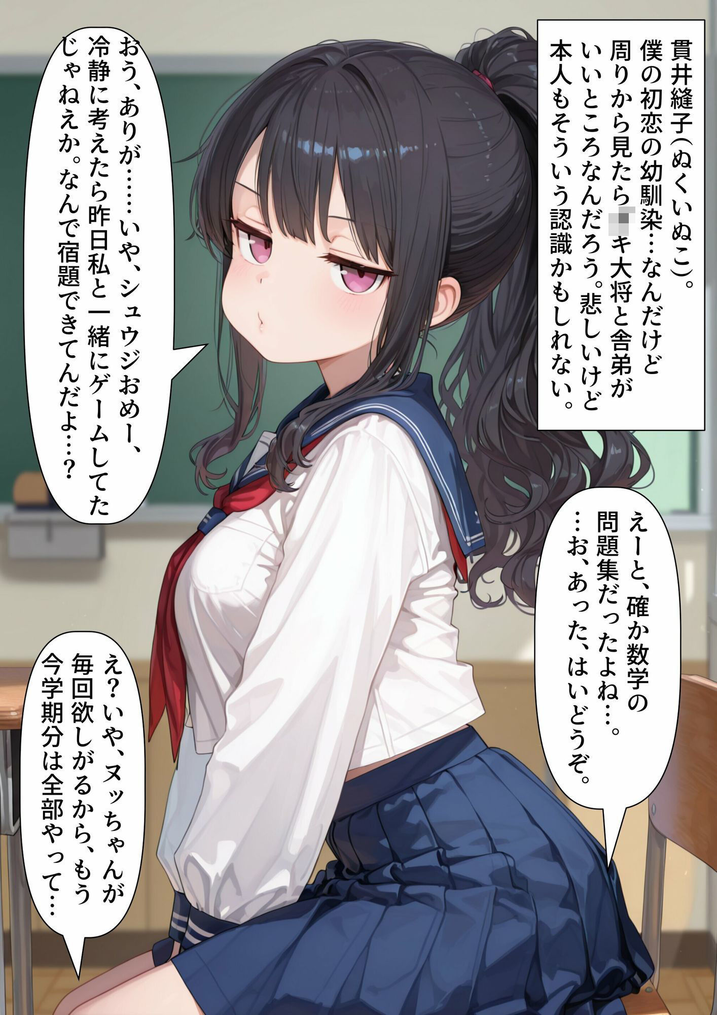 TS2作品セット7（【寄生】生意気な後輩の中に触手が入っていった話・【入れ替わり】両片思いの幼なじみと不思議なピンクのキューブ） サンプル画像5