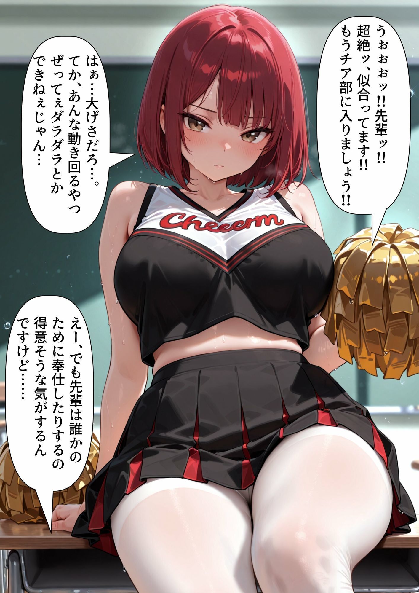 TS2作品セット8（【人格改変】クール美人なアイドルの護衛をチンポ大好き変態女に…・【入れ替わり】爆乳卓球女子と入れ替わり、スケベが大好きに…） サンプル画像10