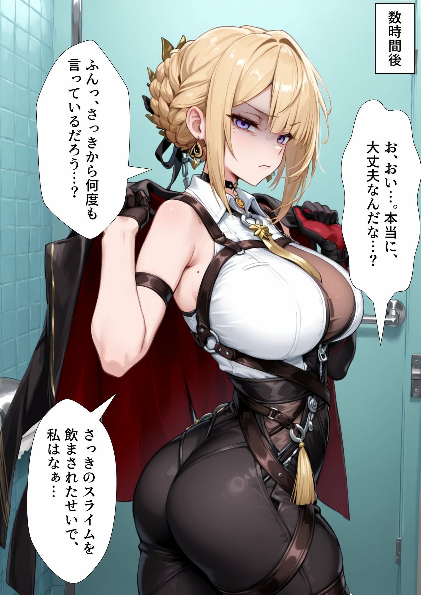 TS2作品セット8（【人格改変】クール美人なアイドルの護衛をチンポ大好き変態女に…・【入れ替わり】爆乳卓球女子と入れ替わり、スケベが大好きに…） サンプル画像3