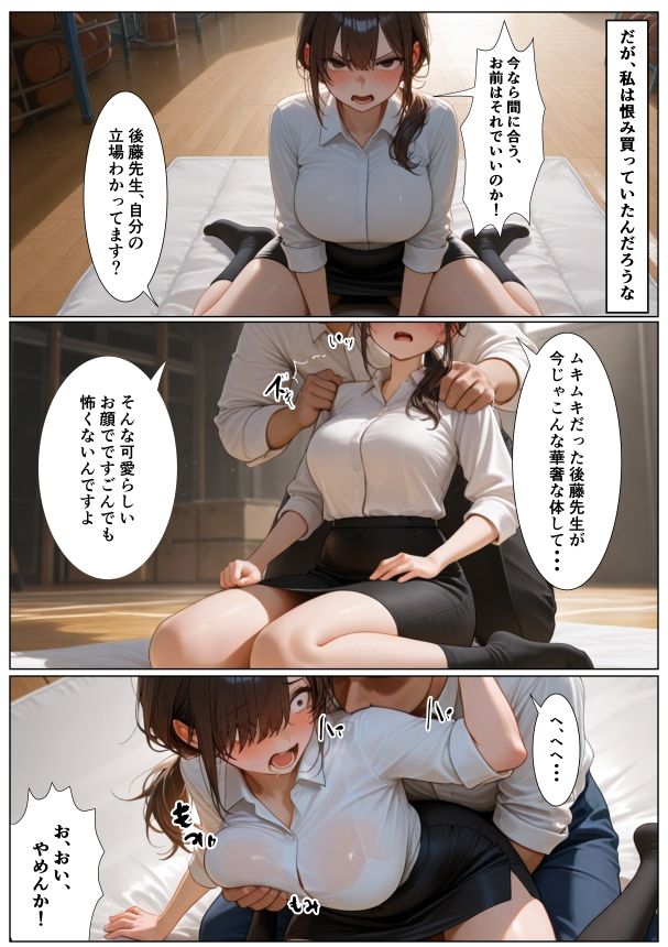 TS体育教師は・・・メスに墜ちる・・・。 サンプル画像4