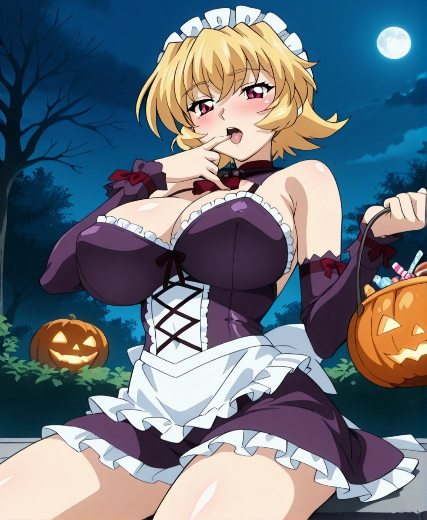 Trick or S●X〜アスナ＆麗紗の場合〜 サンプル画像5