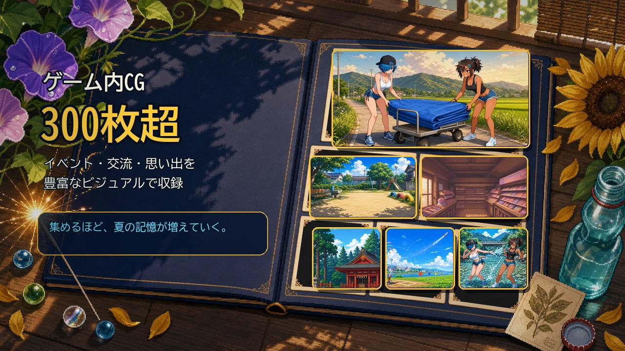 hot summer vacation サンプル画像3
