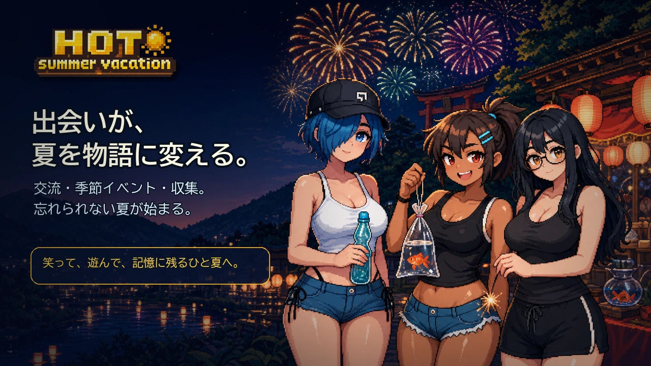 hot summer vacation サンプル画像6
