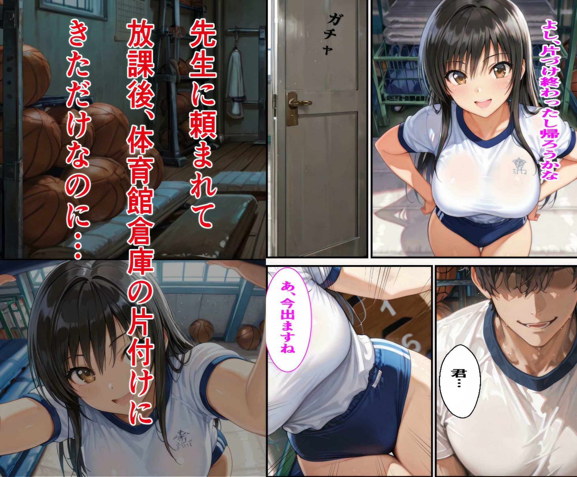 ◆放課後の古手〇唯の悲劇◆ サンプル画像1