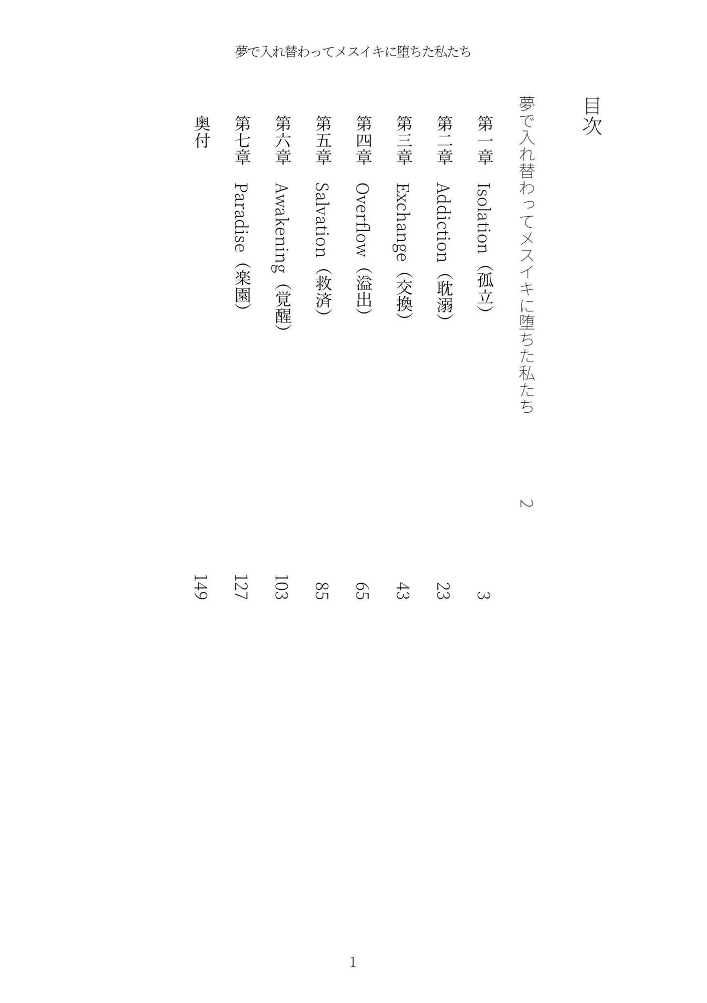 《TS百合譚》夢で入れ替わってメスイキに堕ちた私たち サンプル画像1