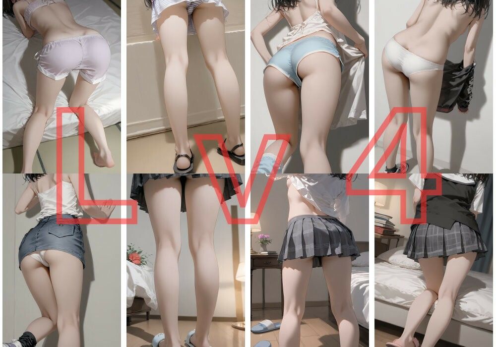 「ひかがみ」って知ってますか？ 膝裏から極尻へ至る深淵 〜実写の肌質へと変貌する4段階のフェティッシュ記録〜 サンプル画像4