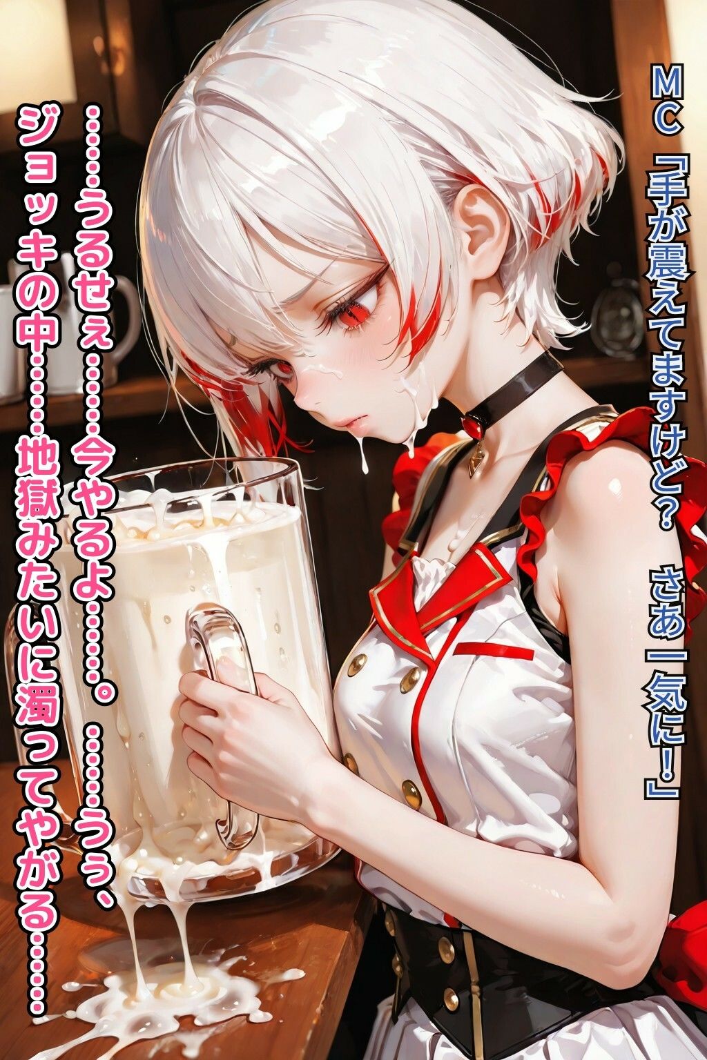 「もう許して…ッ！」吸血鬼アイドル・ポピーの尊厳破壊・限界アクメ実況【CDZ】【FANZA限定衣装:ゴシック/チャイナ/バニー】 サンプル画像5