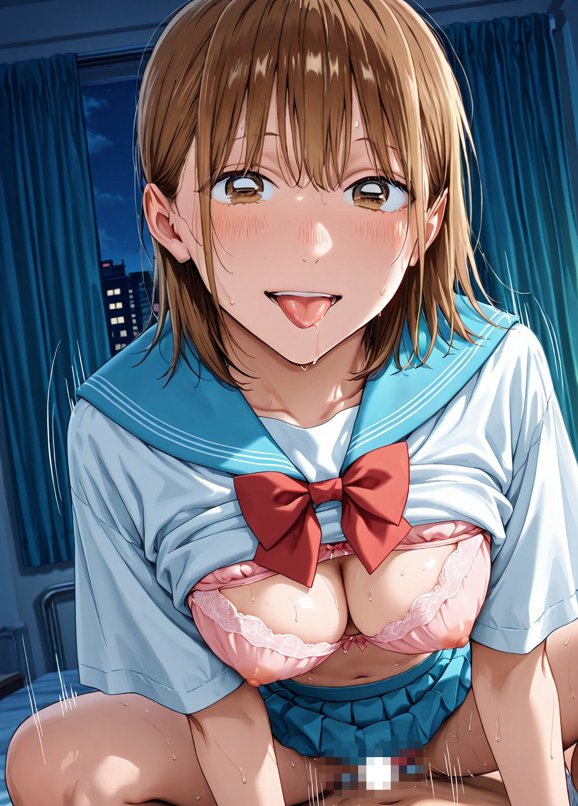 「アオのハコ」鹿野千夏ヌード＆SEX写真集1（全500枚） サンプル画像2