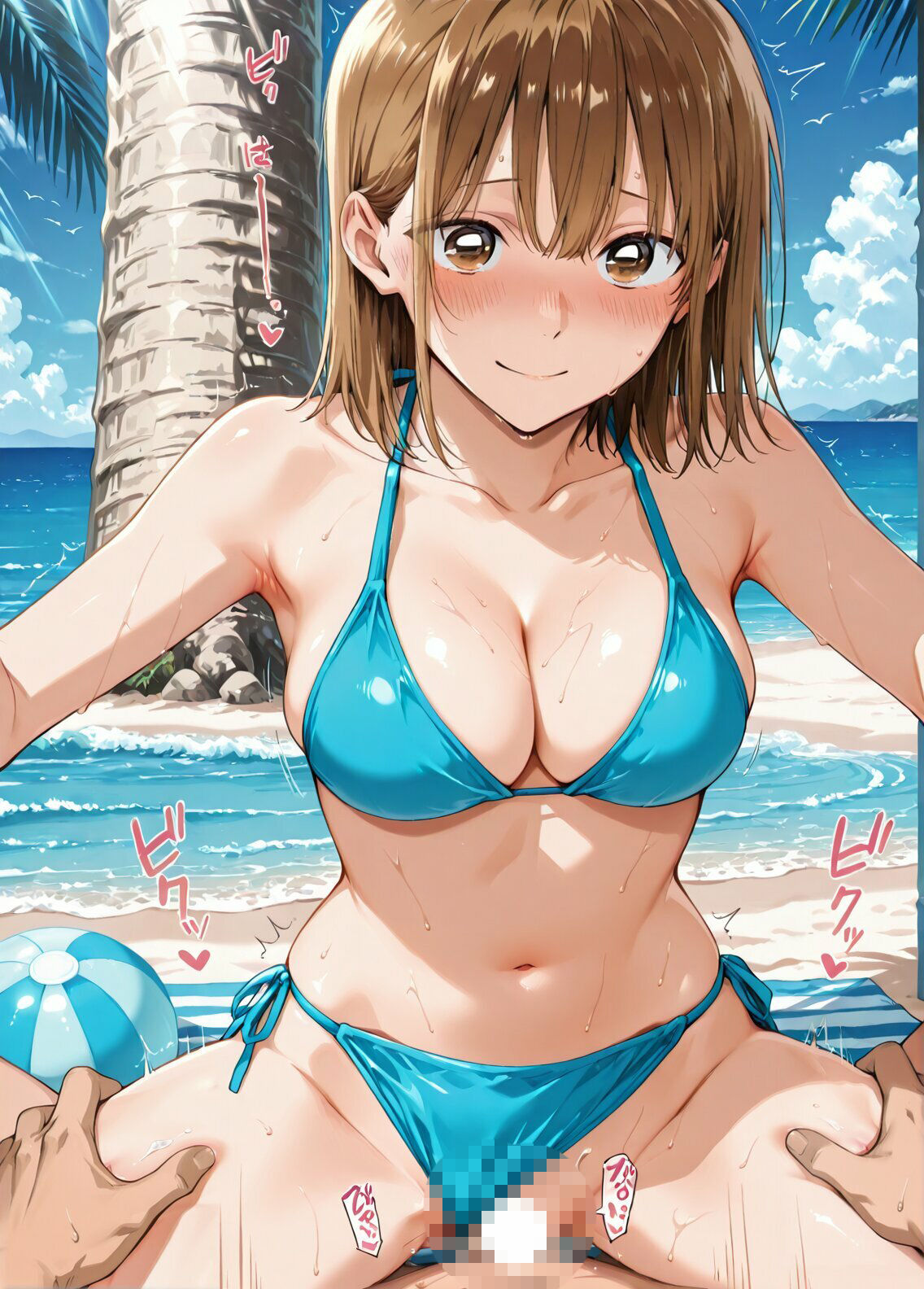 「アオのハコ」鹿野千夏ヌード＆SEX写真集6（全500枚） サンプル画像2