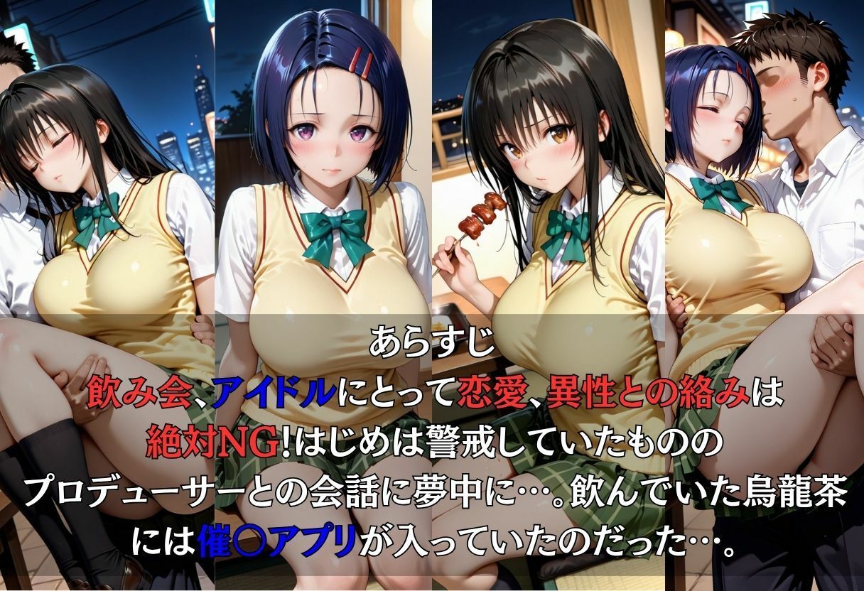 「催●飲み会で強●枕営業！ 〜アイドル志望の純情ボディが喰い散らかされる夜〜」 サンプル画像1