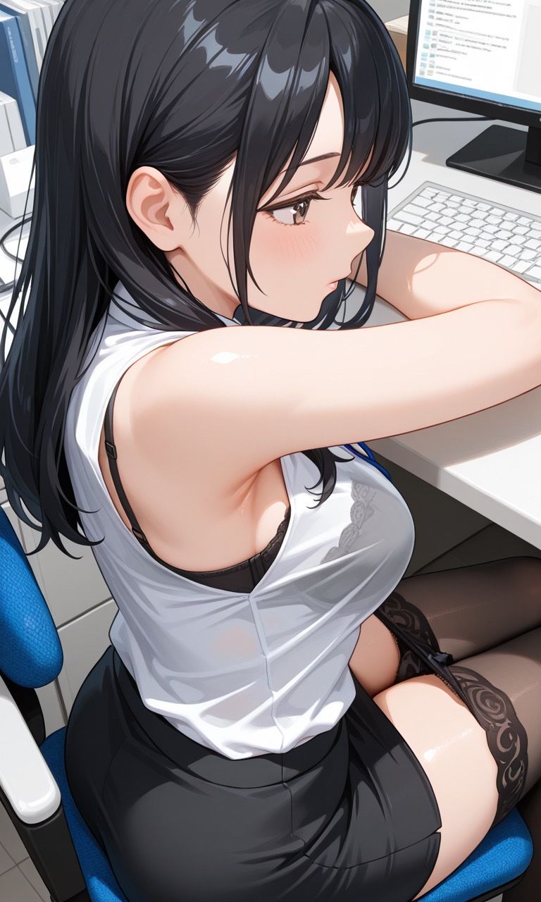 「完璧なOLの意外な一面。解き放たれる本来の姿」 サンプル画像7