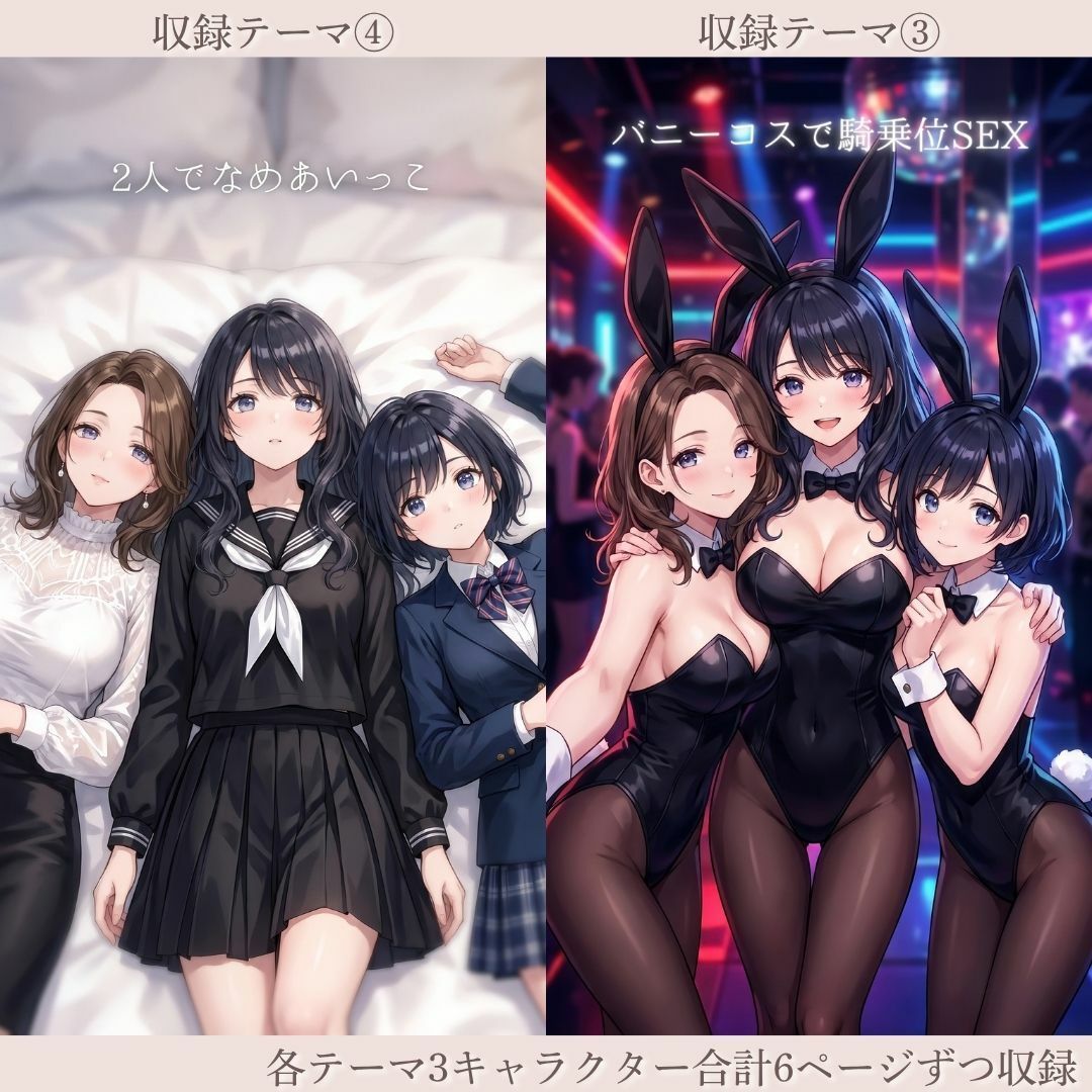 「彼女と家族」と僕のエッチな日常 Part2 サンプル画像4