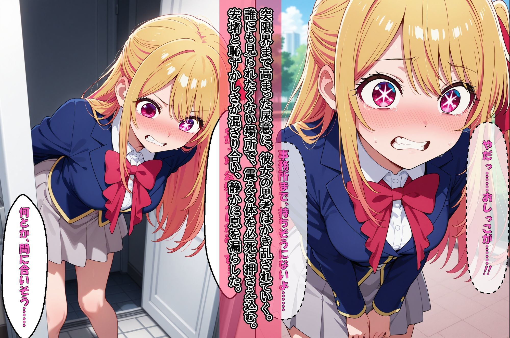 『◇ アイドル、捕獲完了（星〇アイ） ◇』＆『◇ アイドル、トイレの悪夢（星〇ルビー） ◇』2冊セット サンプル画像6