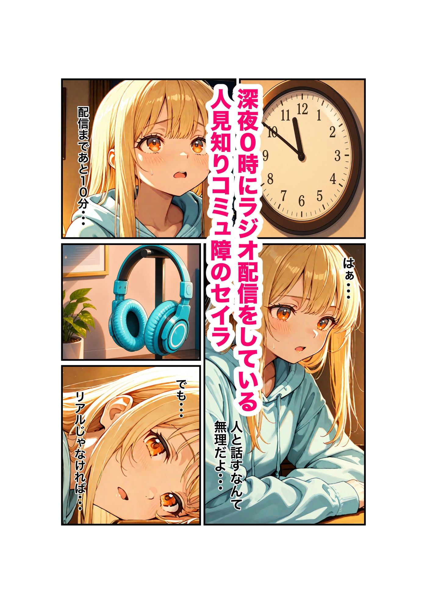 『セイラの深夜ラジオ〜君の彼女はセイラ〜』ーリスナーの妄想、お読みしますー サンプル画像1