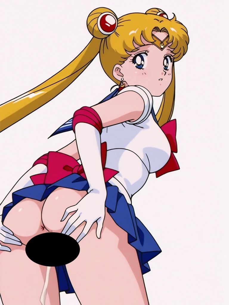 『セーラームーン  その1』ヒロイン脱がしてみた スマホでも見やすい縦型 ムキムキ色黒モブがヤリたい放題  シチュエーション＆クオリティ厳選済み450枚！ サンプル画像2