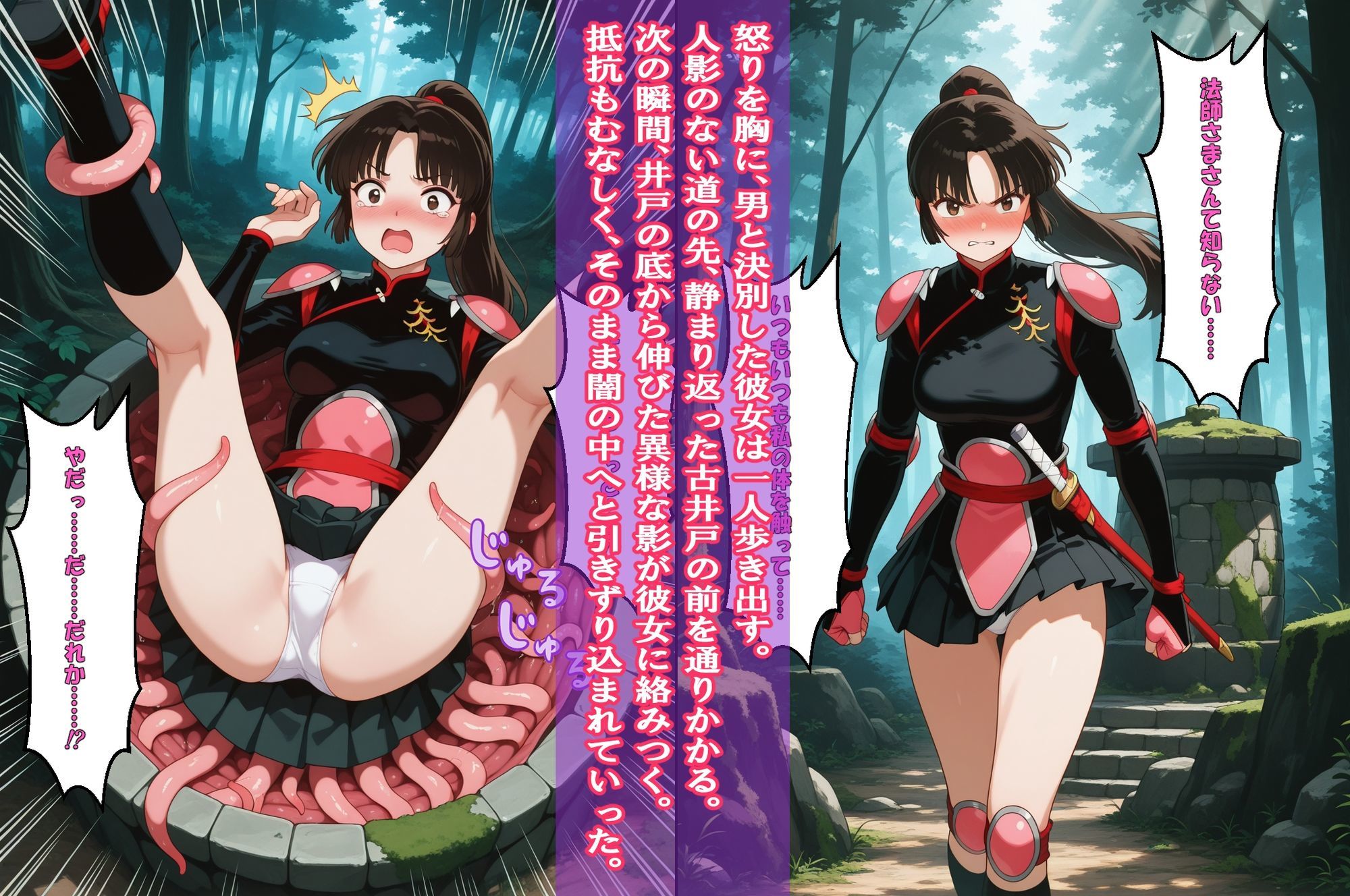 『井戸の中で拘束、崩されていく理性』（日〇かごめ）＆『堕ちた先で絶対服従』（さんご）2冊セット、動画14本 サンプル画像7