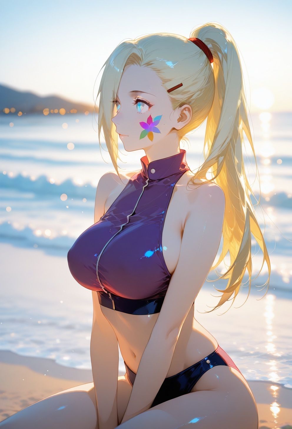 『夏の浜辺:覚醒したカラダは嘘をつかない  い◯編』 サンプル画像3
