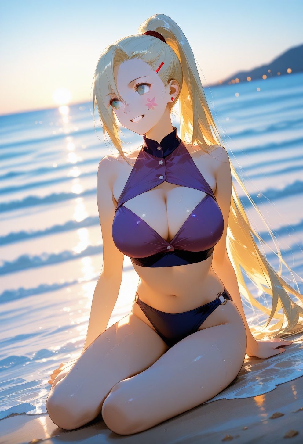『夏の浜辺:覚醒したカラダは嘘をつかない  い◯編』 サンプル画像5