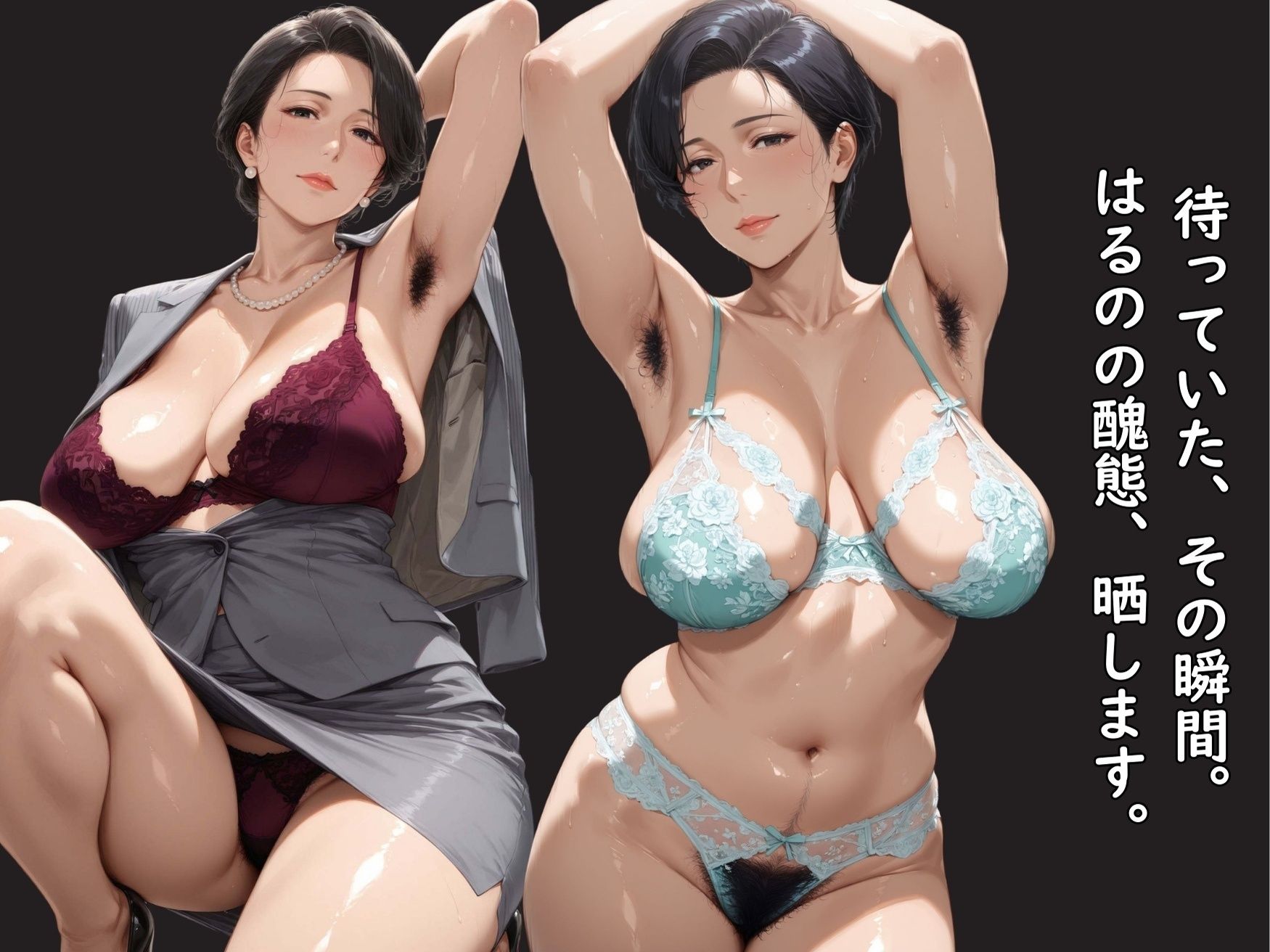 【3部作】サレ妻熟女はるの｜スカトロ編 サンプル画像1