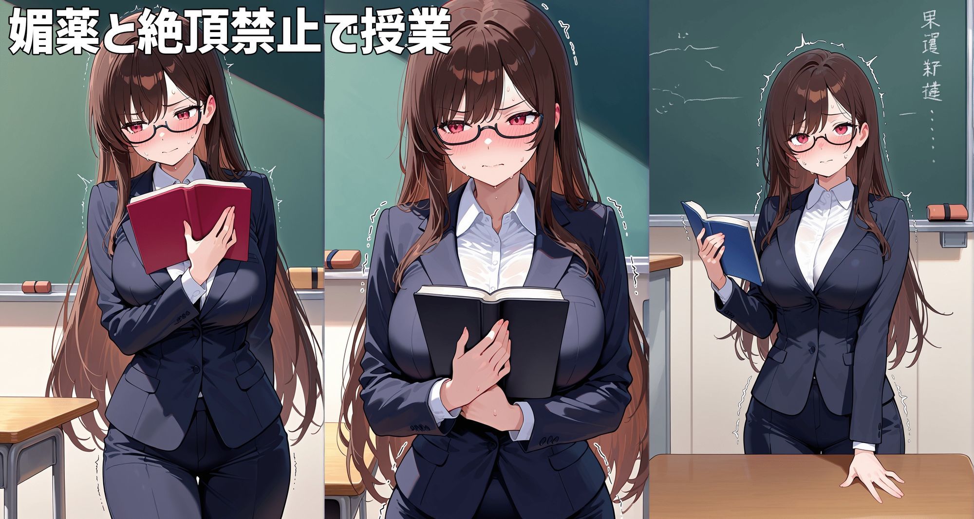 【434枚】女教師が貞操帯で絶頂＆排泄管理調教される1週間 佐藤 美咲編 サンプル画像6