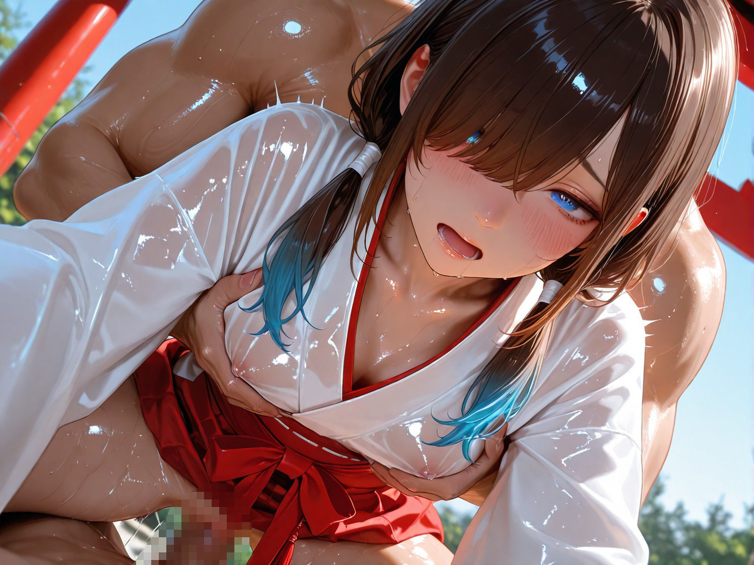 【4Kアニメ】地雷系JKとパパ活旅行汗だく援交セックス100人【103分】 サンプル画像7