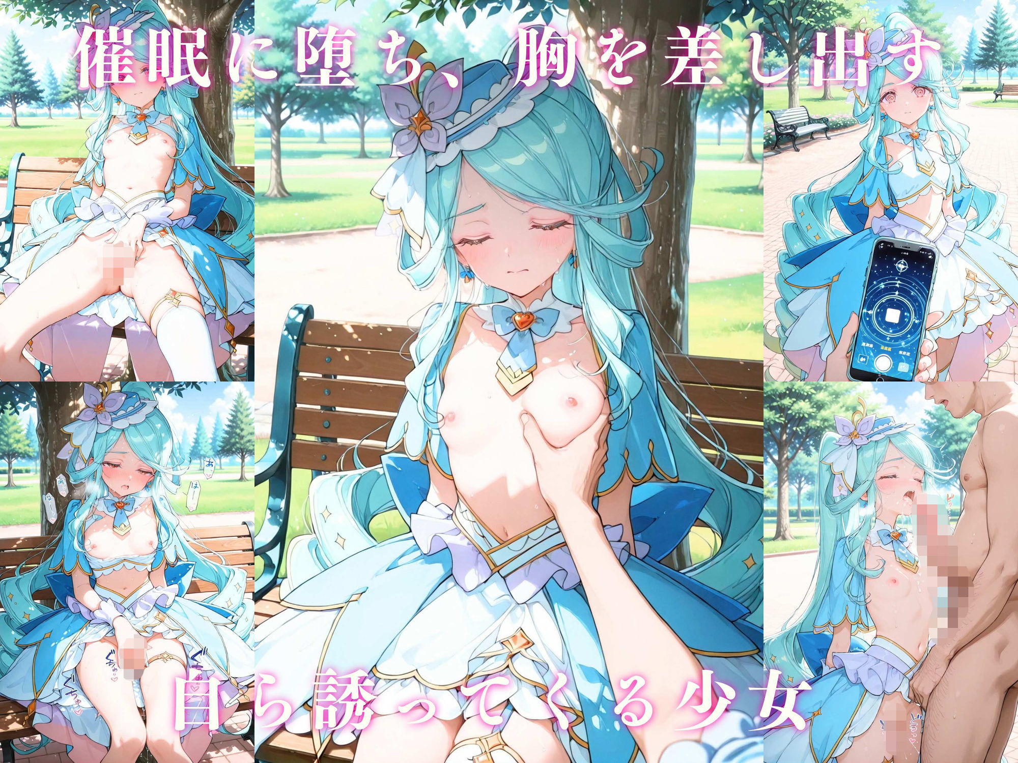 【4K動画付き 増量11本】キュアエク〇ール 催●支配公園で見かけたカワイイあの子を犯したいー 4K高画質 名〇偵プリキュア 帆〇くれあ サンプル画像2