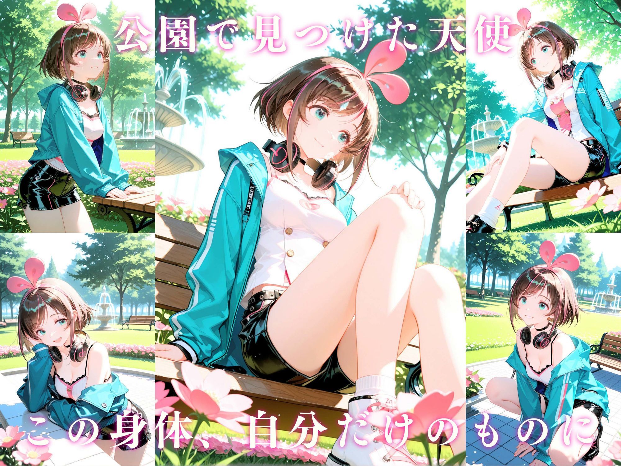 【4K動画付き】キズナ〇イ 催●支配:公園で見かけたカワイイあの子を犯したいー 4K高画質 Vtuber サンプル画像1