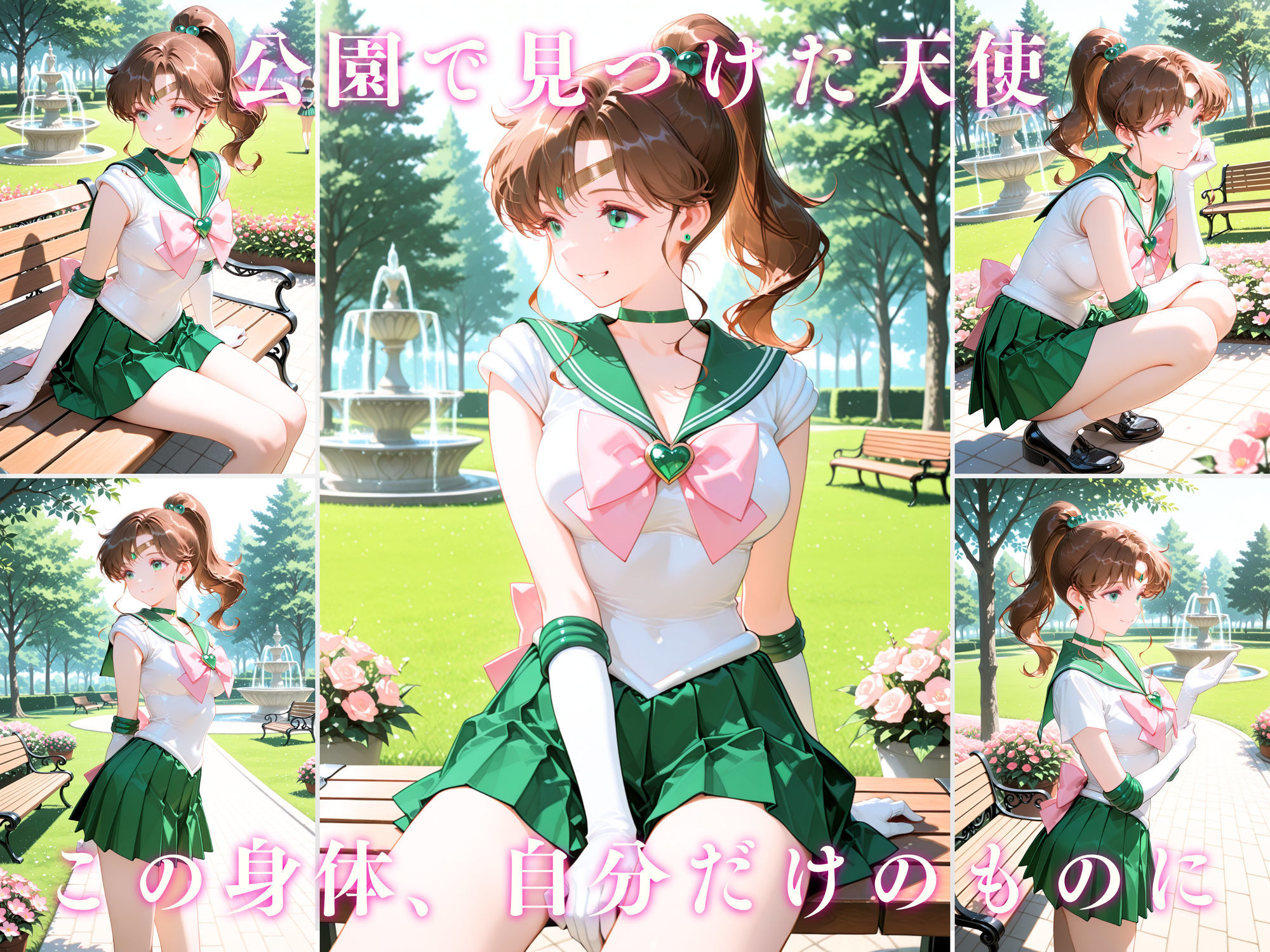 【4K動画付き】セーラージュ〇ター 催●支配:公園で見かけたカワイイあの子を犯したいー 4K高画質 美少女戦士セーラ〇ムーン 木野ま〇と サンプル画像1