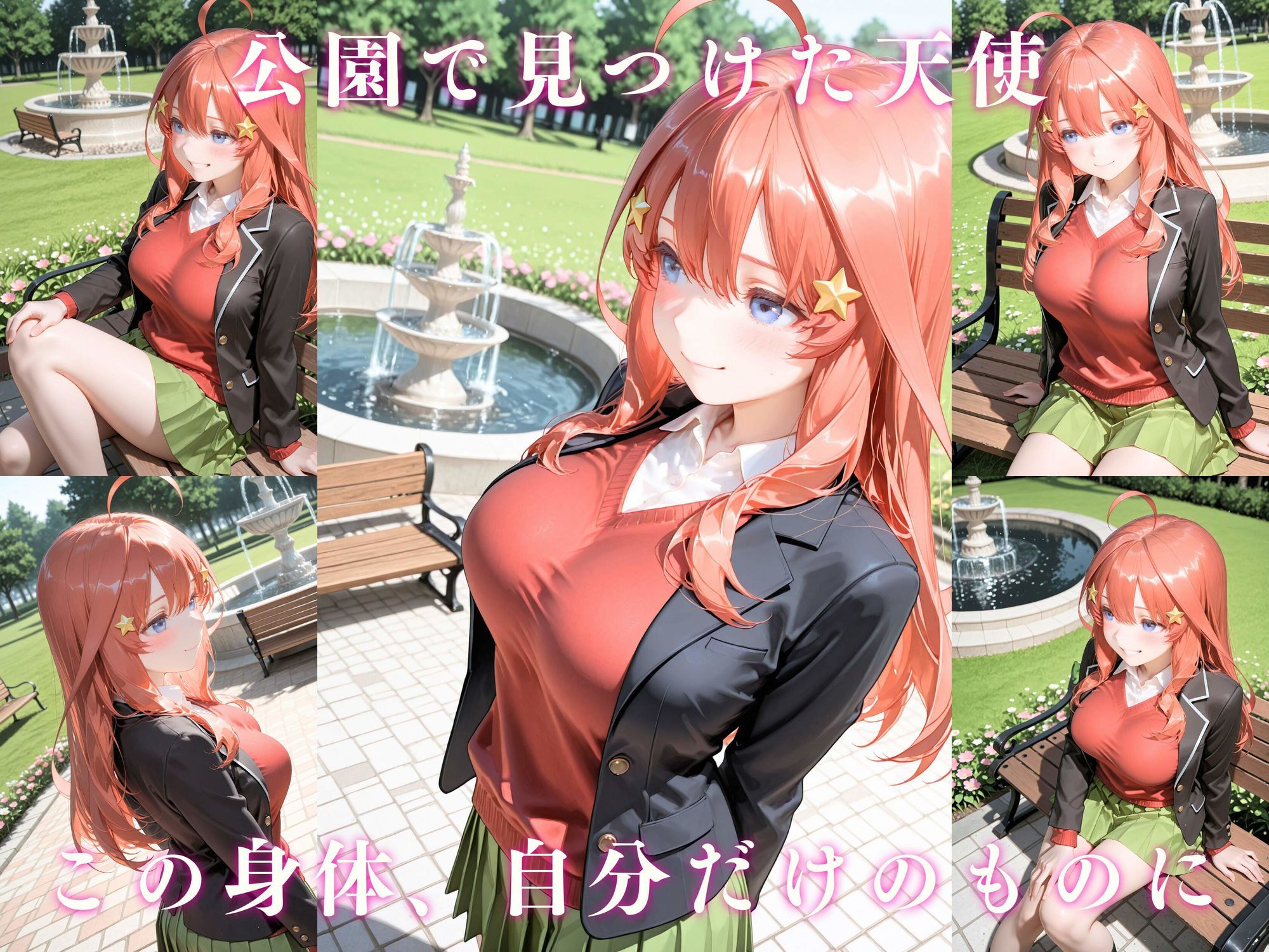 【4K動画付き】中〇五月 催●支配:公園で見かけたカワイイあの子を犯したいー 4K高画質 五等分の〇嫁 サンプル画像1