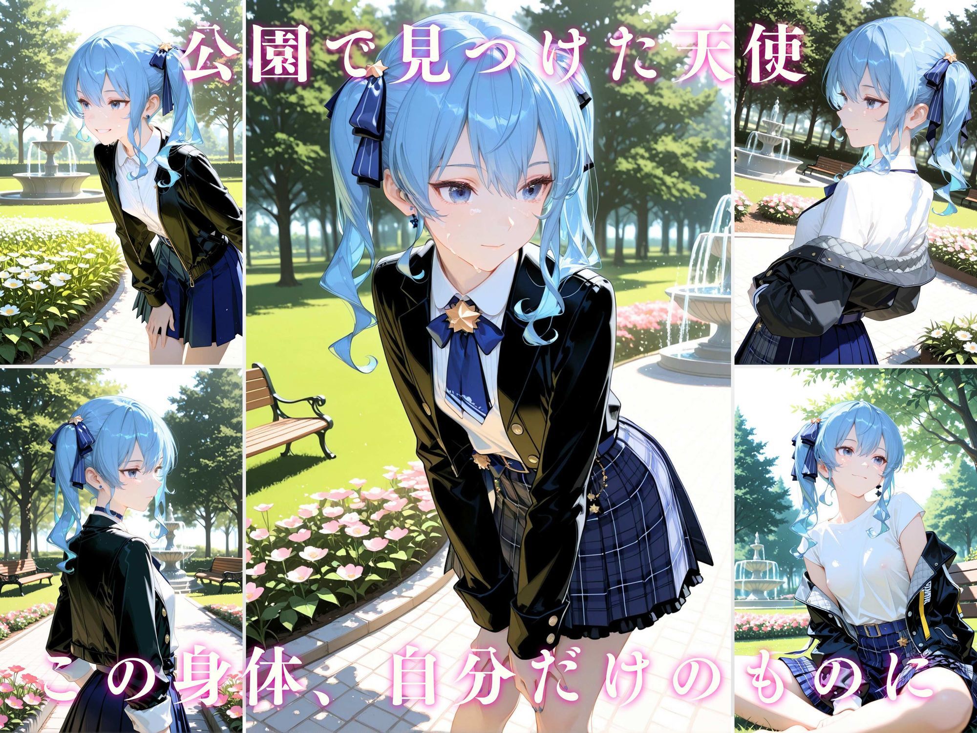 【4K動画付き】星街す〇せい 催●支配:公園で見かけたカワイイあの子を犯したいー 4K高画質 ホ〇ライブ Vtuber サンプル画像1