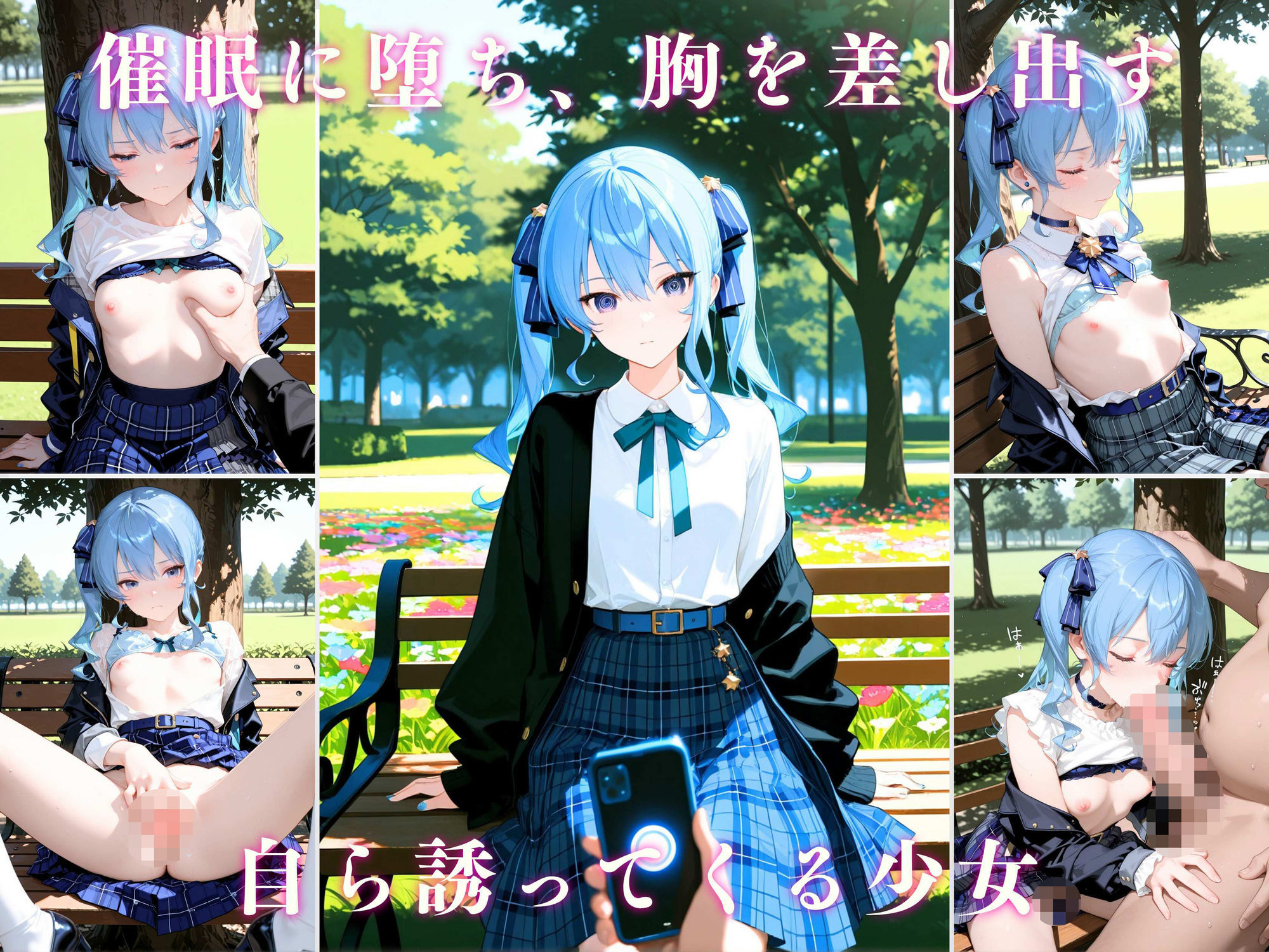 【4K動画付き】星街す〇せい 催●支配:公園で見かけたカワイイあの子を犯したいー 4K高画質 ホ〇ライブ Vtuber サンプル画像2