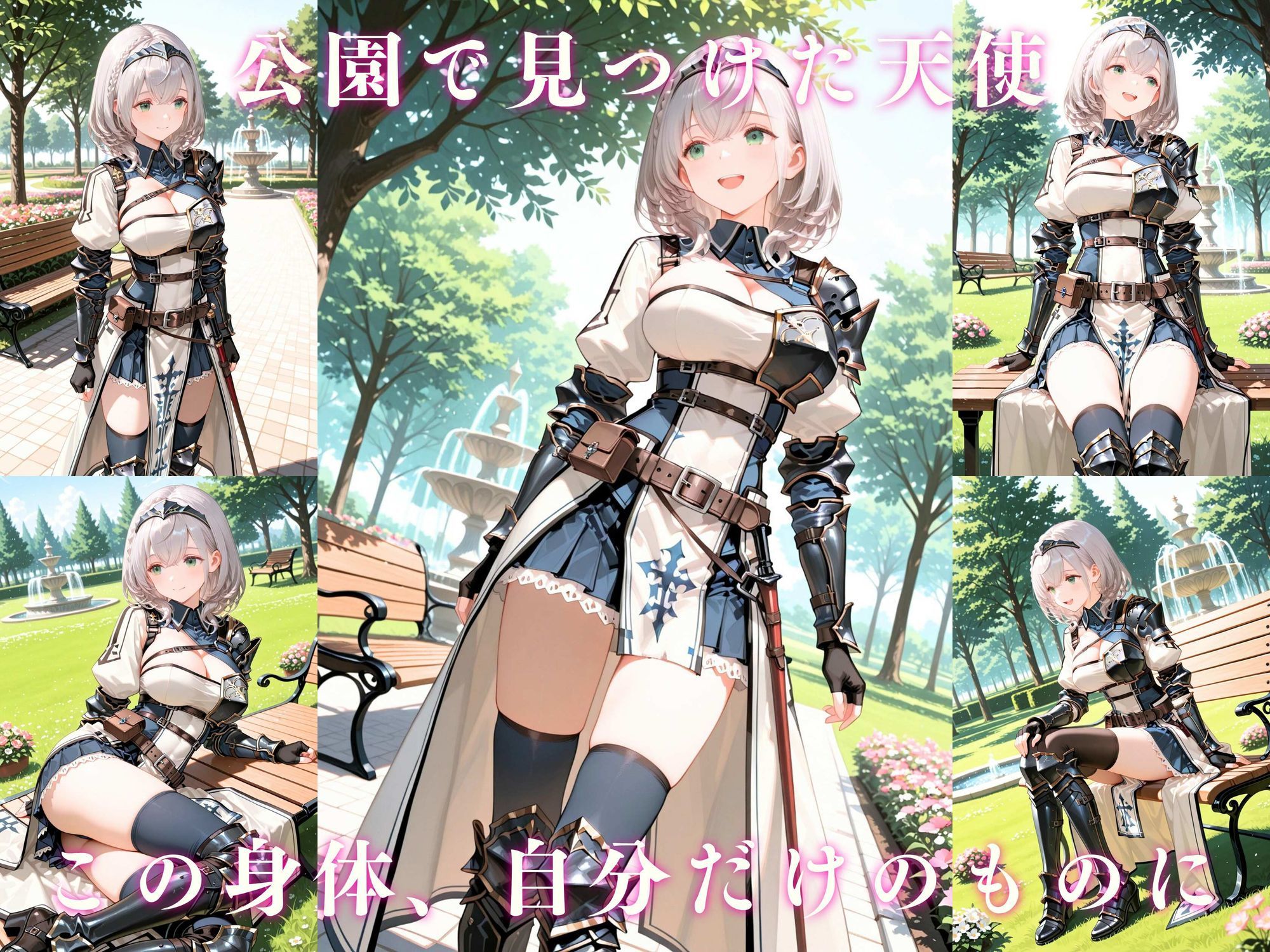 【4K動画付き】白銀ノ○ル 催●支配:公園で見かけたカワイイあの子を犯したいー 4K高画質 ホ〇ライブ Vtuber サンプル画像1