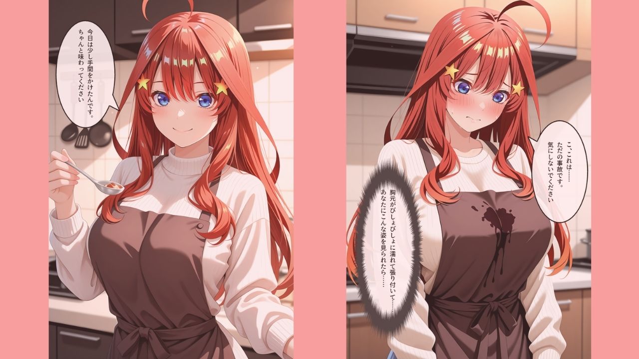 【4K高画質】【セリフ付きストーリーCG集】中野〇月:真面目な新妻が、 理性を溶かされ牝の顔に変わる。──貴方に捧げる新婚記録 全460枚 サンプル画像1