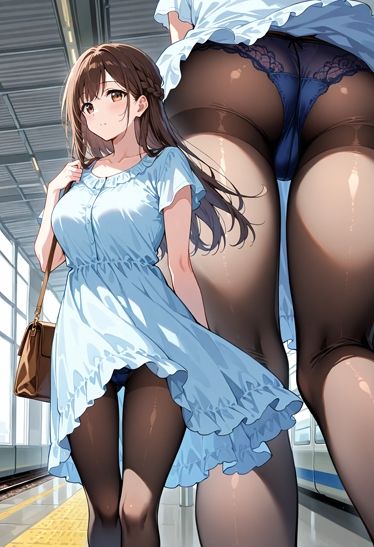 【500枚】今日のパンティーチェック！SP10 サンプル画像1