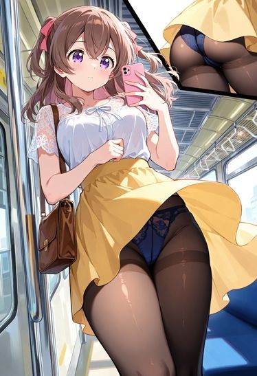 【500枚】今日のパンティーチェック！SP11（粘着盗撮編） サンプル画像1