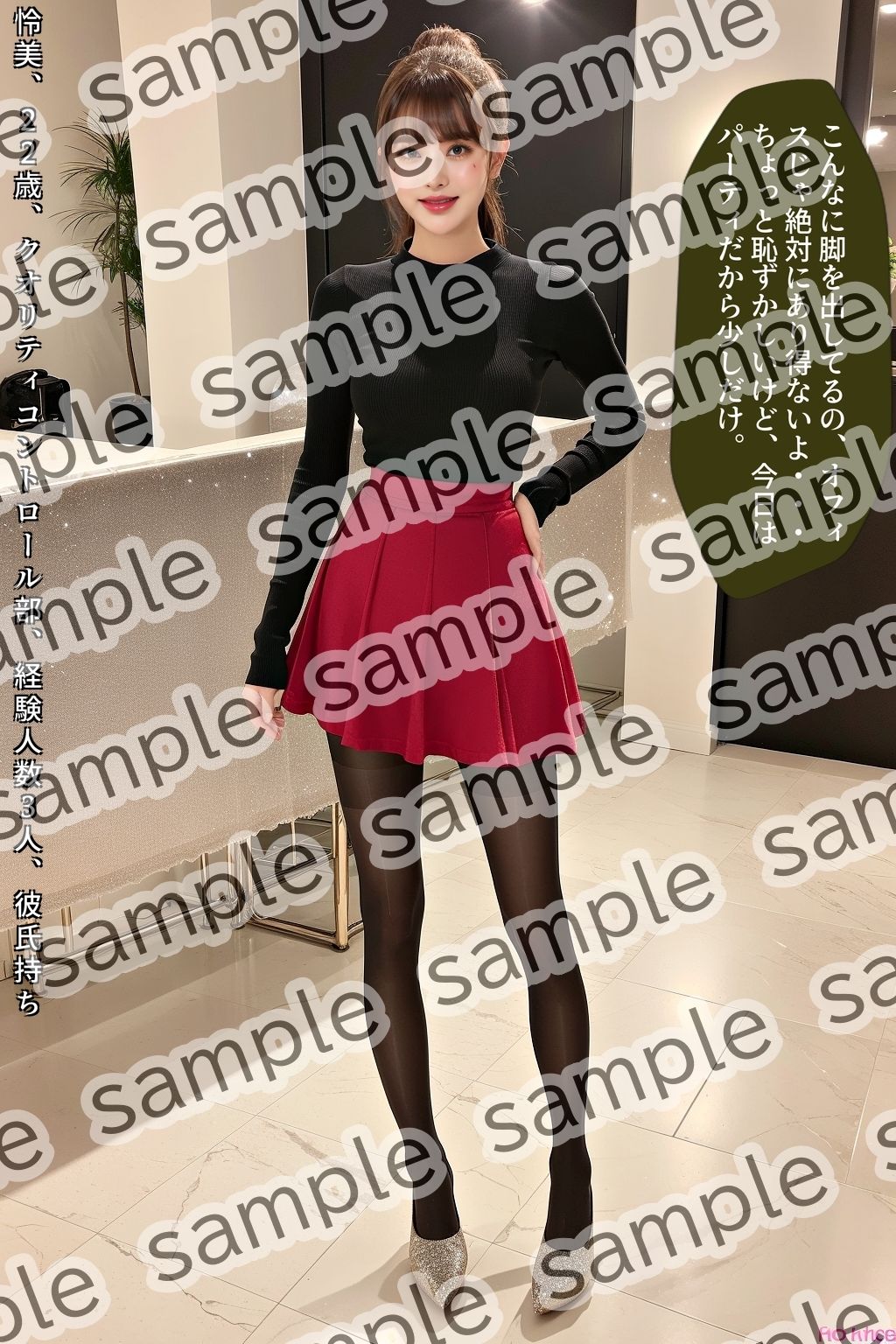 【5巻セット】職場の後輩OLがエロいパンプス＆ミニスカ＆黒ストでもう我慢できない 【vol.1〜vol.5】 サンプル画像10