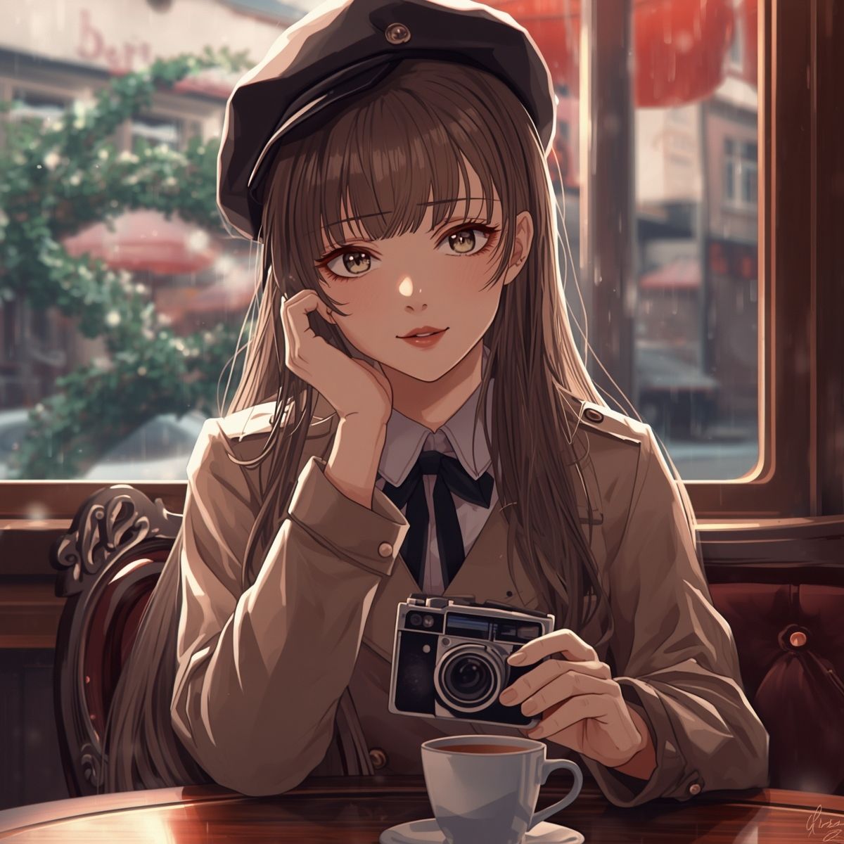 【AIイラスト集】NOSTALGIA III – 追憶のネガフィルムと夕暮れの遊園地 – サンプル画像3