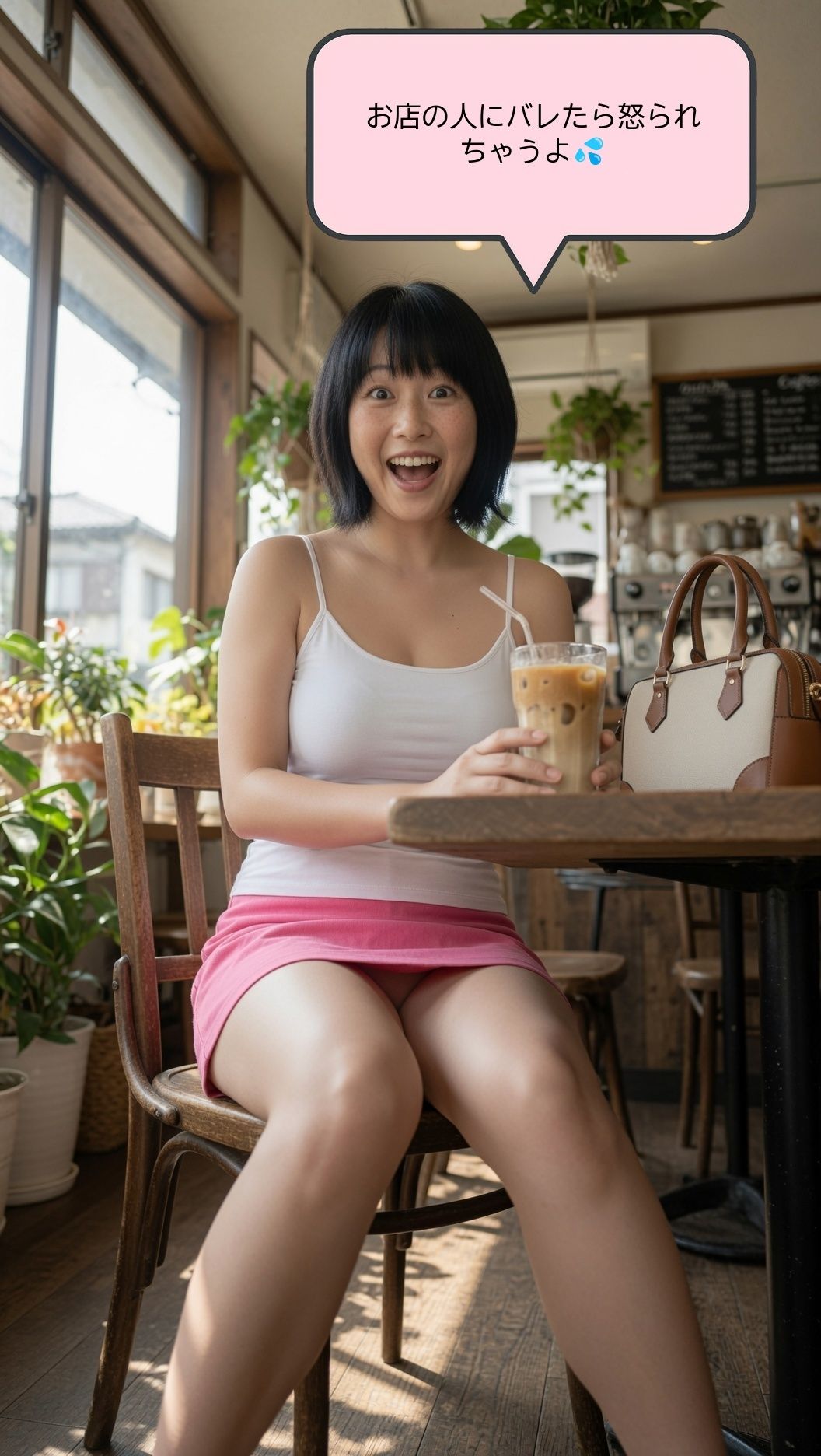 【AI生成】いずみと西葛西でLOVEデート セクシー写真集 サンプル画像3