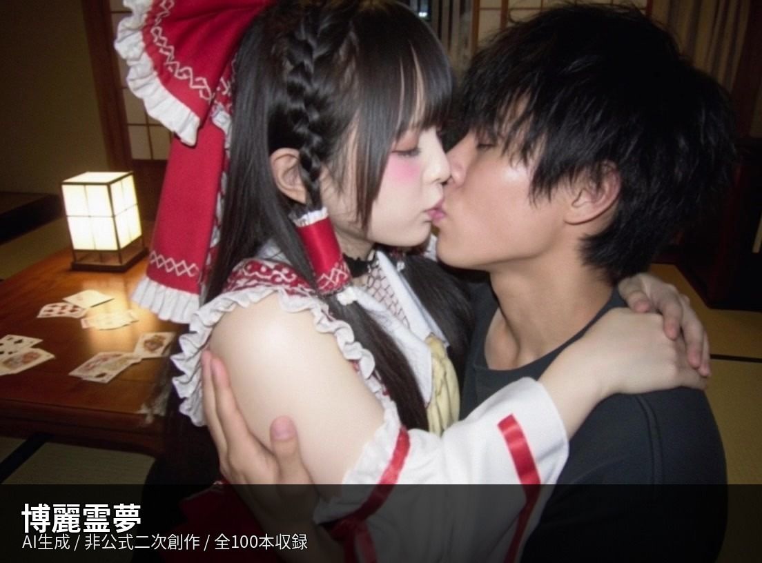 【AI生成】東方Project二次創作 濃厚キス動画集 10キャラ 100本収録 サンプル画像2