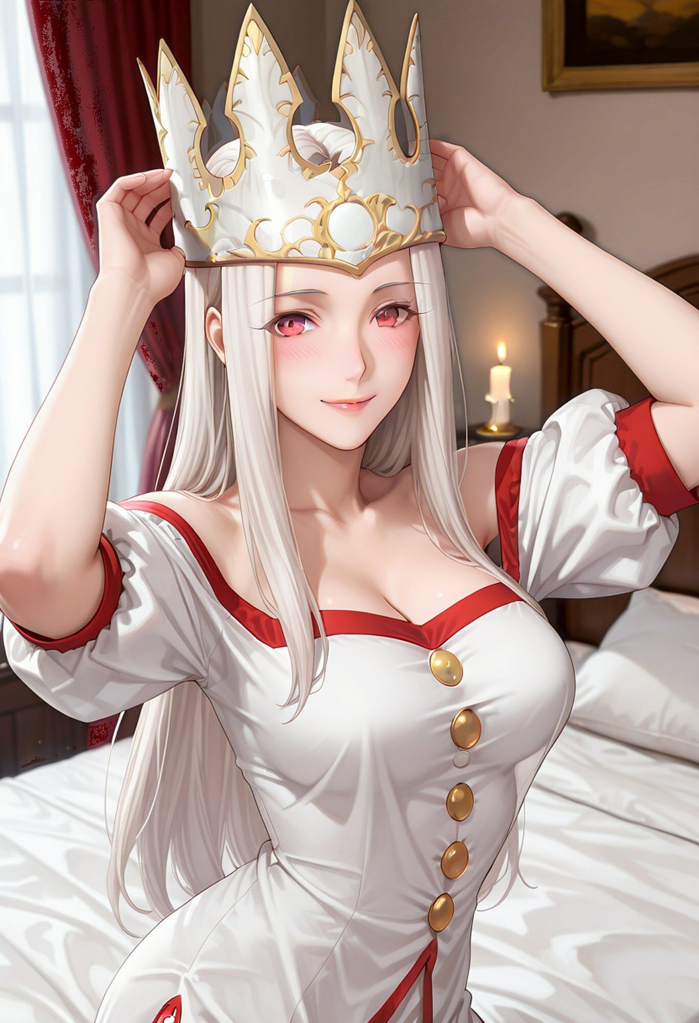 【FGO】アイリスフィールと白い衣をほどく夜 サンプル画像1