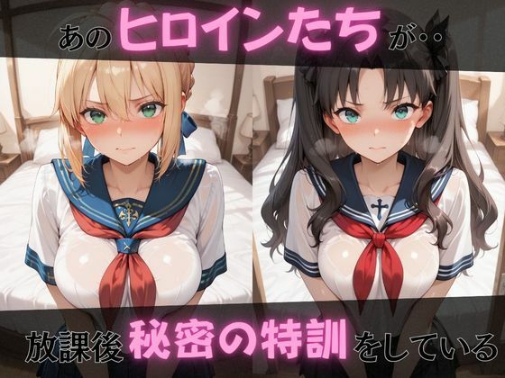 【F●te】放課後ヒロインズセ●バー/遠●凛/間●桜編 サンプル画像1