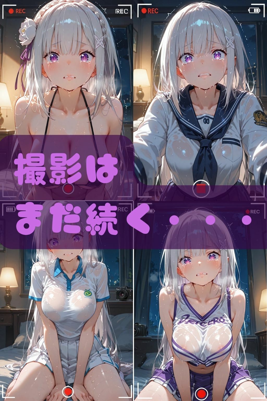 【NTR】コスプレ寝取られ拉致  エミリア サンプル画像9