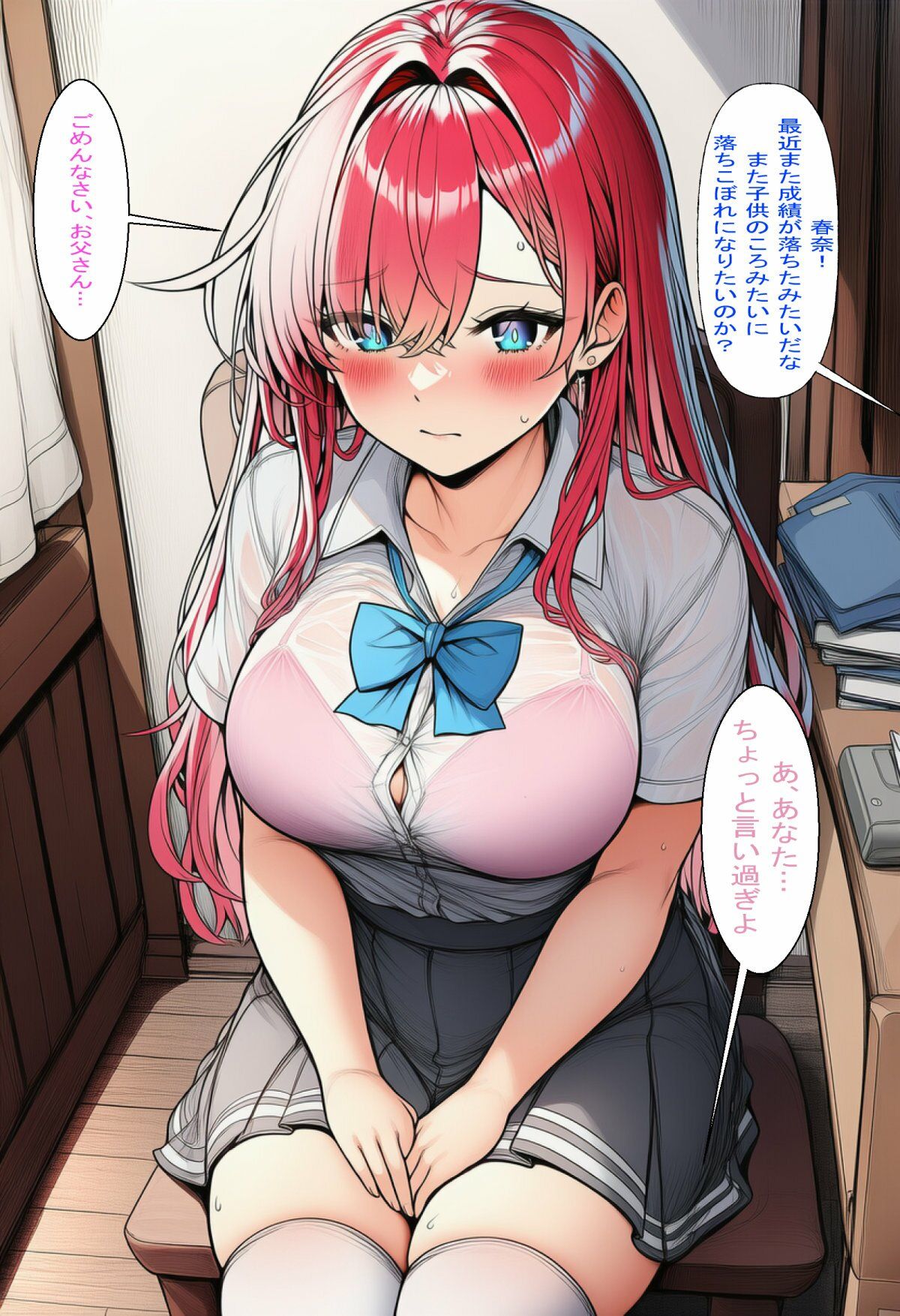 【NTR】清楚なはずの彼女が変態中年オヤジに堕とされて…2 サンプル画像1
