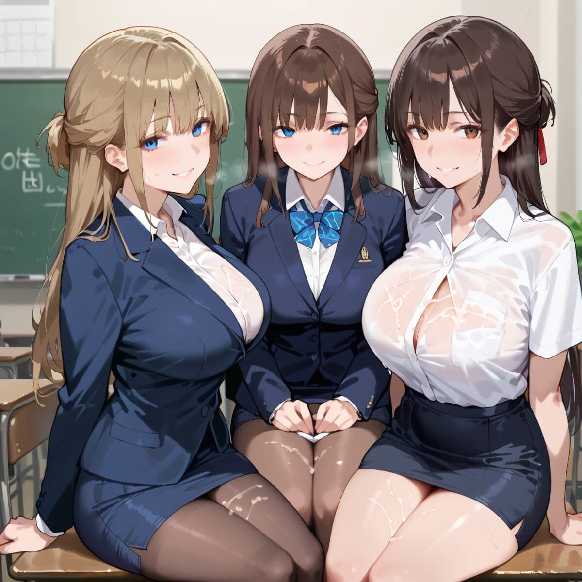 【PART2】教え子の視線に気づいた先生に放課後呼び出された サンプル画像4