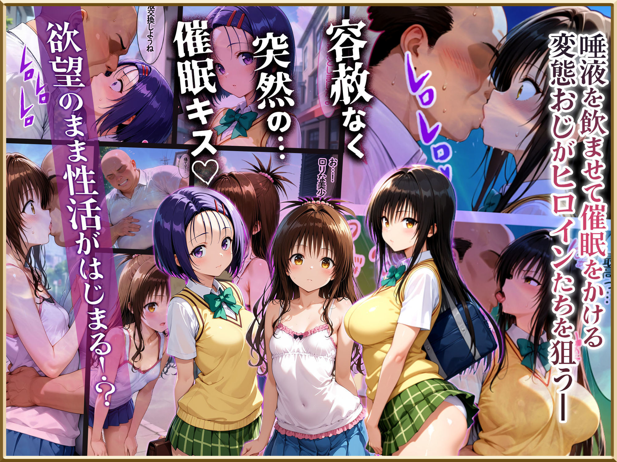 【Part.2】キスで催●シリーズ贅沢イッキ読み！総集編 サンプル画像1